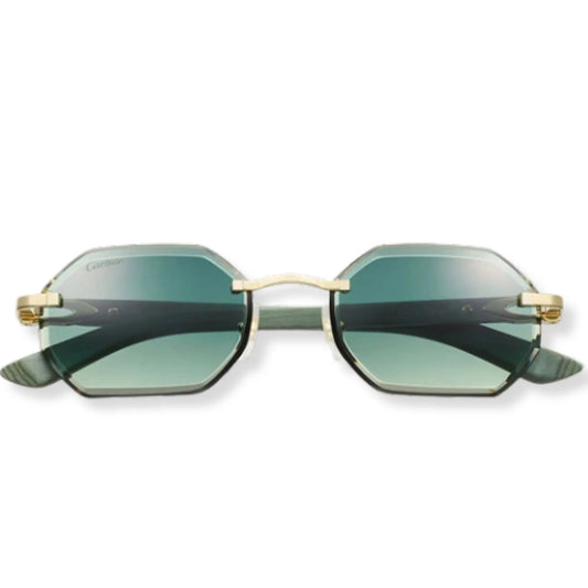 CARTIER ELONGATED SUNGLASSES