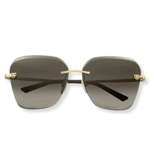 CARTIER PANTHÈRE BLACK SUNGLASSES