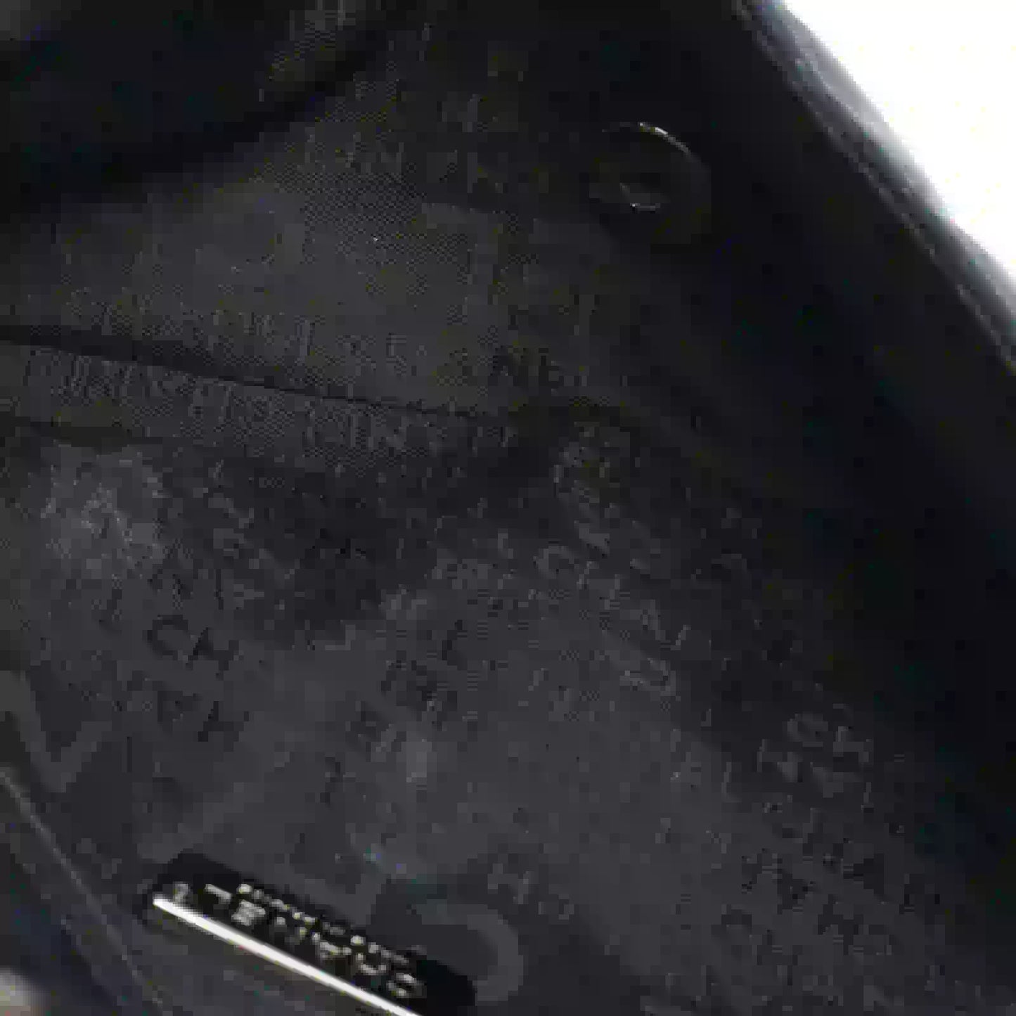 CHANEL BLACK BAR EAST WEST CHAIN FLAP BAG
