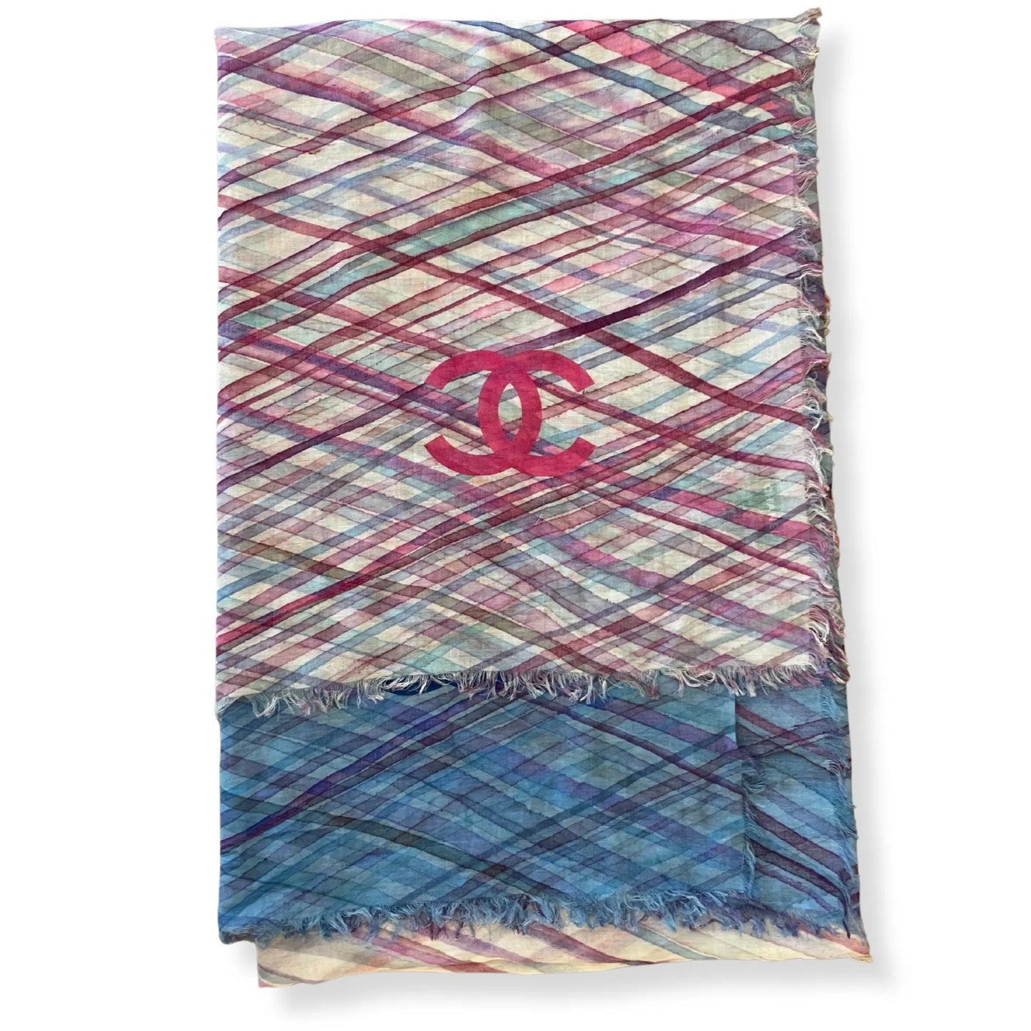 CHANEL CASHMERE CC SCARF