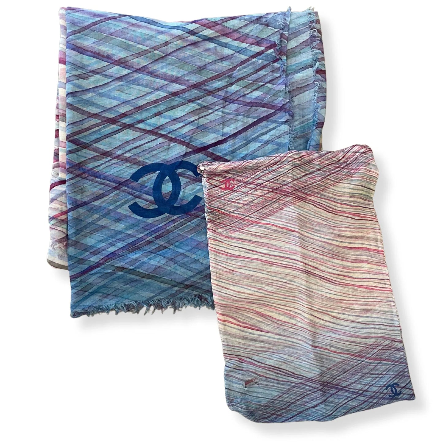 CHANEL CASHMERE CC SCARF