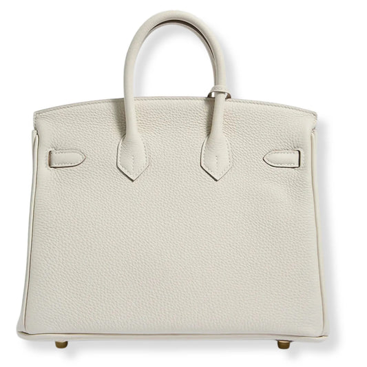 HERMÈS BIRKIN 25 CRAIE TOGO LEATHER BAG