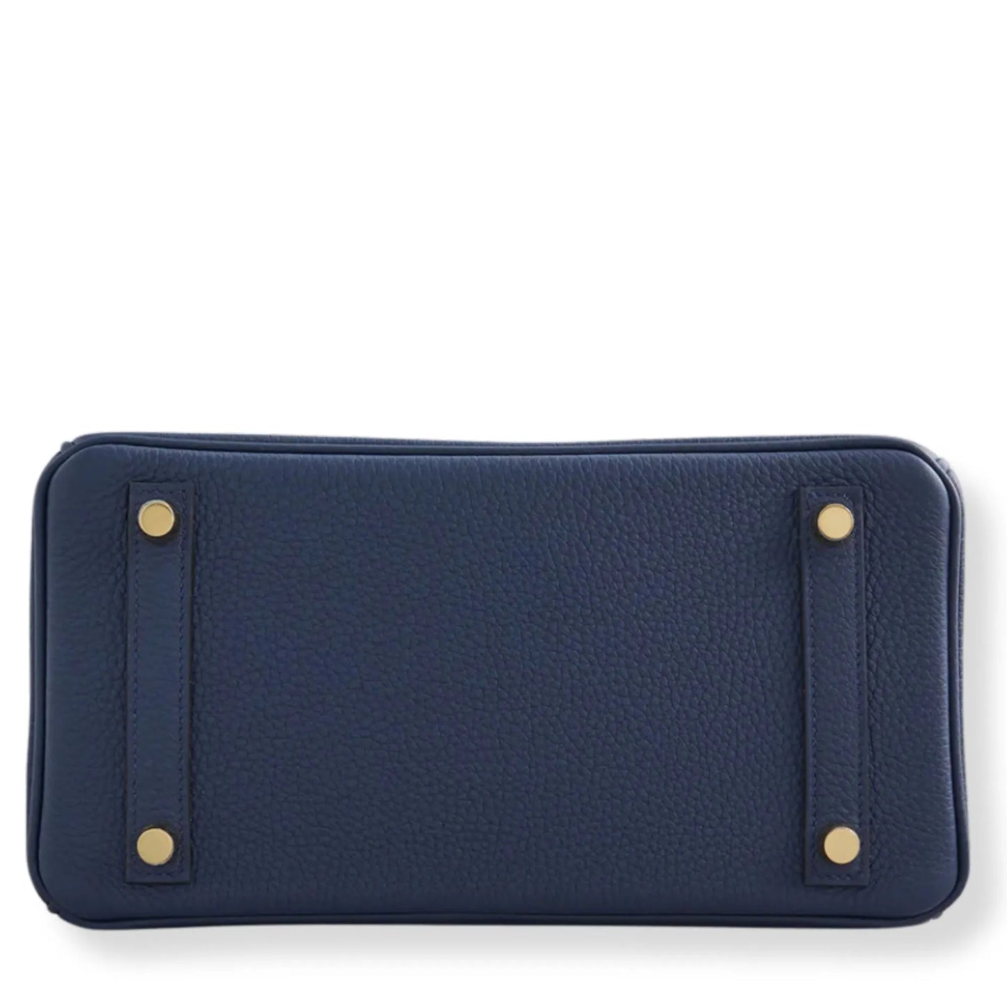 HERMÈS BIRKIN 25 BLUE NAVY TOGO LEATHER BAG