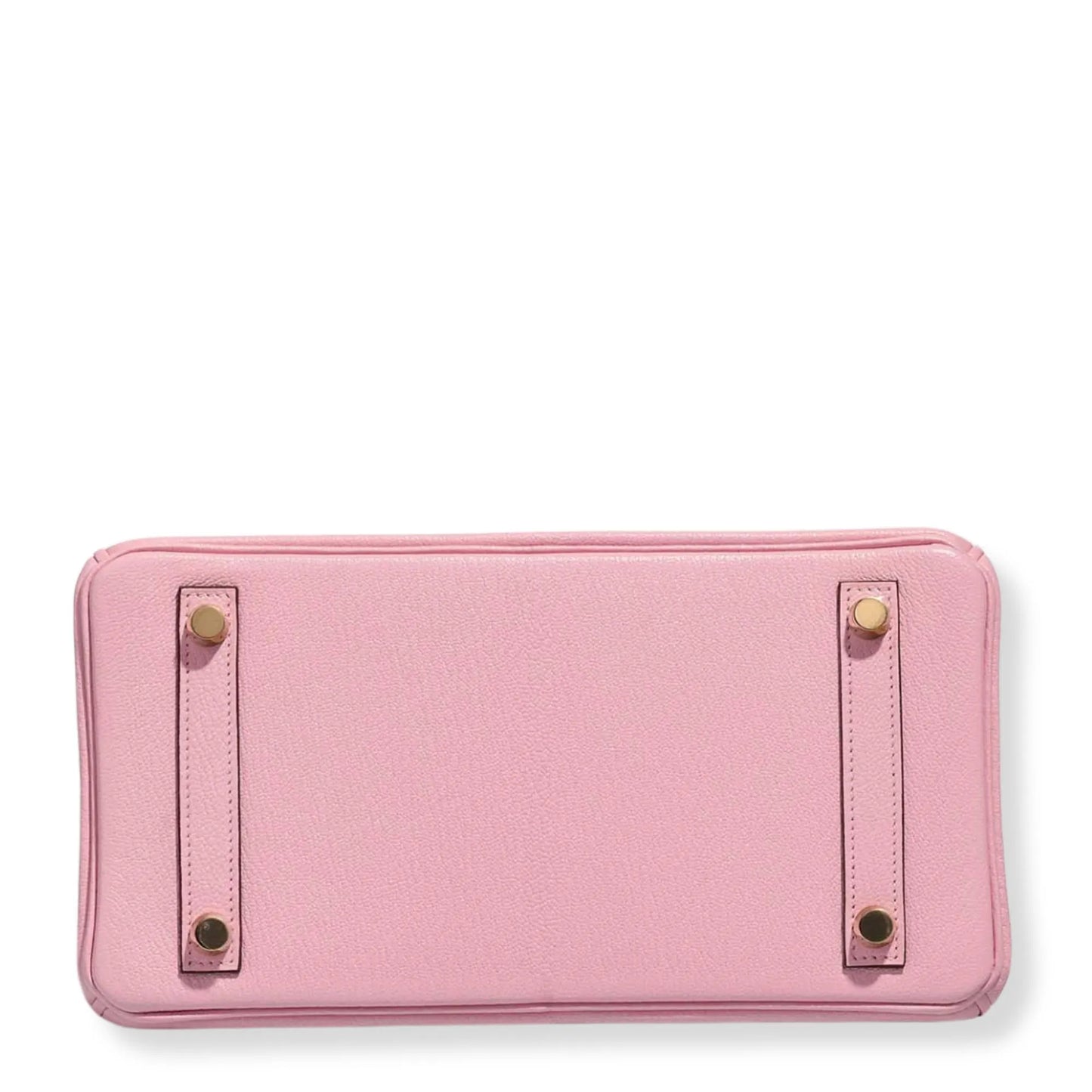 HERMÈS BIRKIN 25 ROSE SAKURA CHEVRE LEATHER BAG