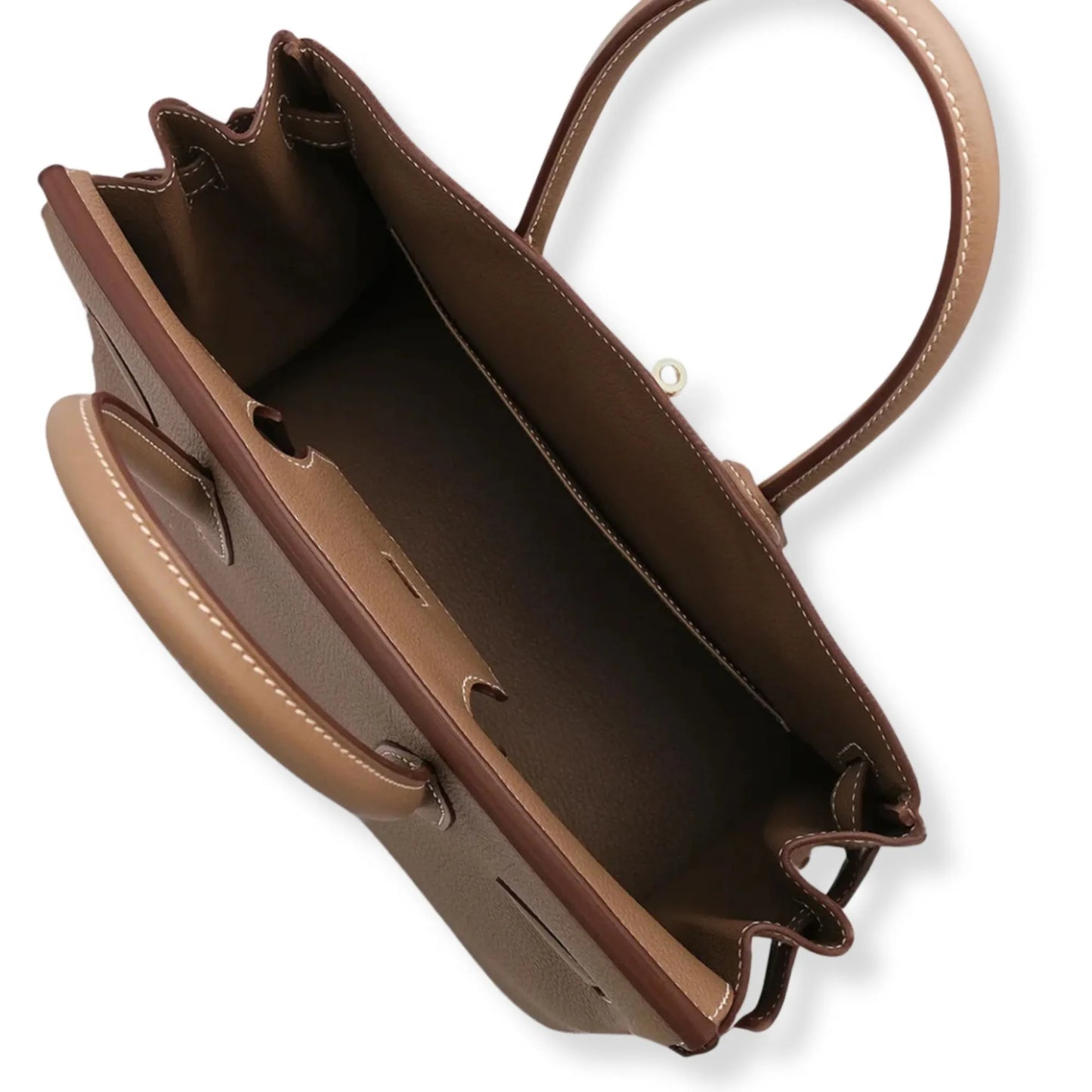 BOLSO DE PIEL HERMÈS BIRKIN 30 ETOUPE TOGO