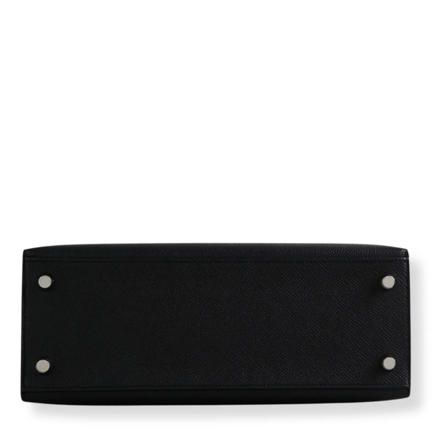 HERMÈS KELLY 25 BLACK EPSOM LEATHER BAG