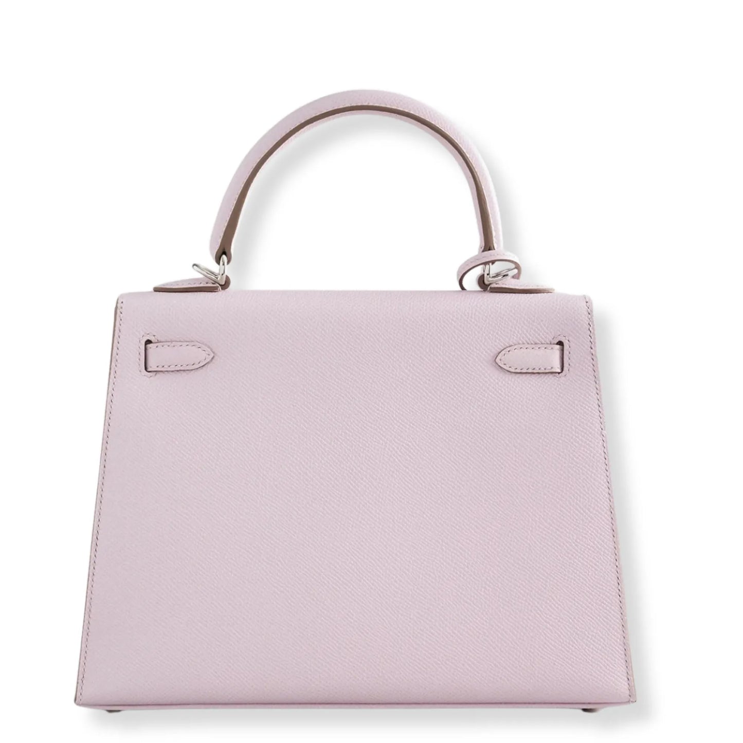 HERMÈS KELLY 25 MAUVE PALE EPSOM LEATHER BAG