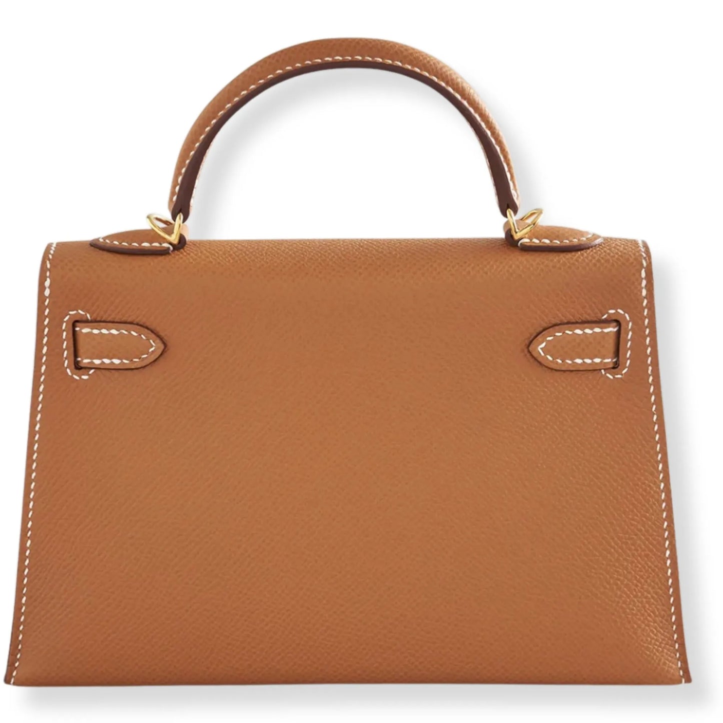 BOLSO HERMÈS MINI KELLY DE PIEL EPSOM DORADA