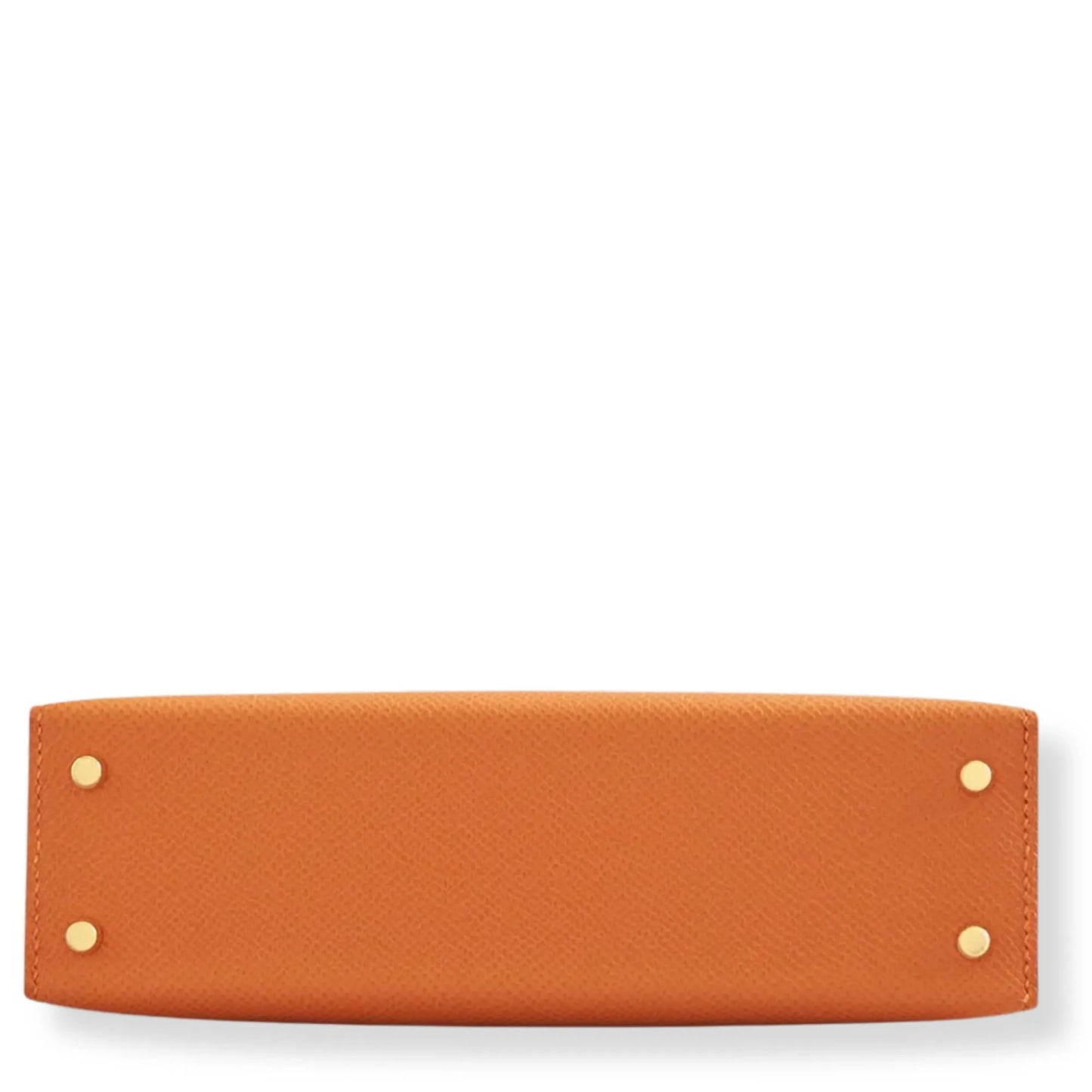 HERMÈS MINI KELLY ORANGE EPSOM LEATHER BAG