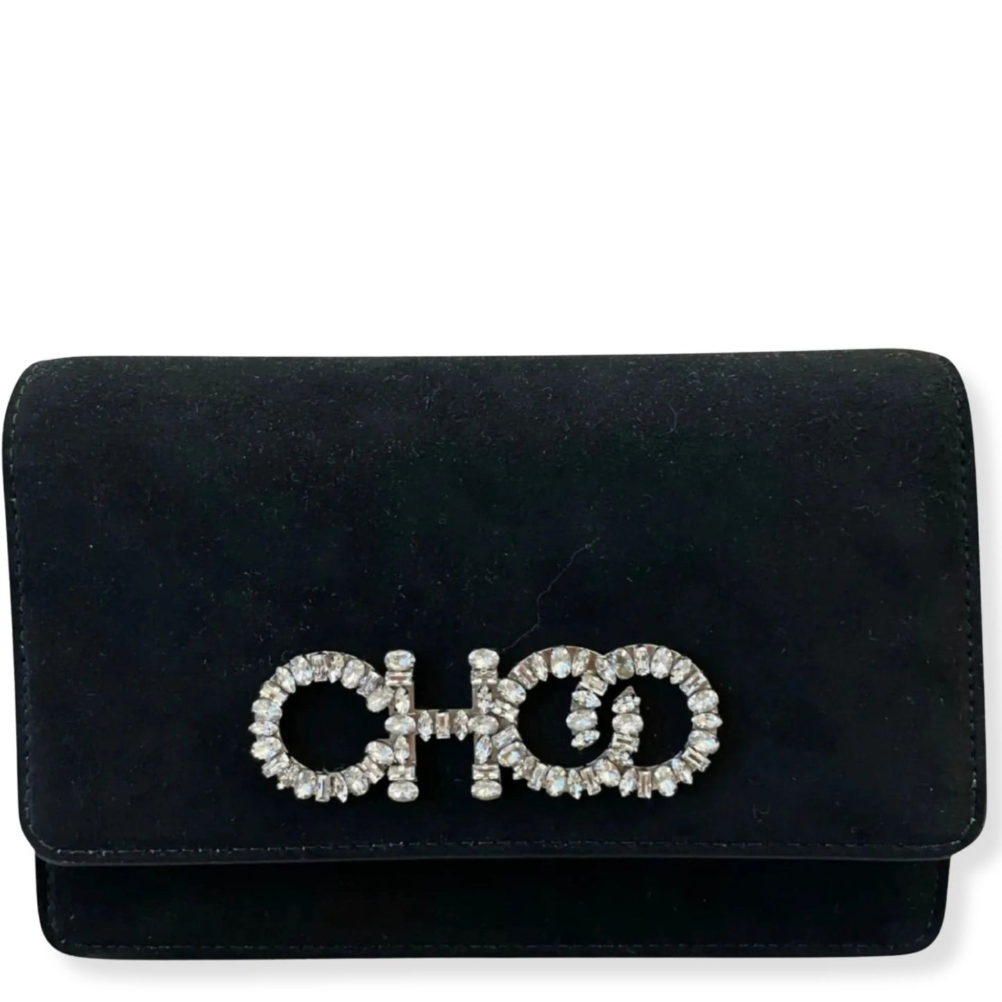 JIMMY CHOO KALINA BLACK CROSS BODY BAG
