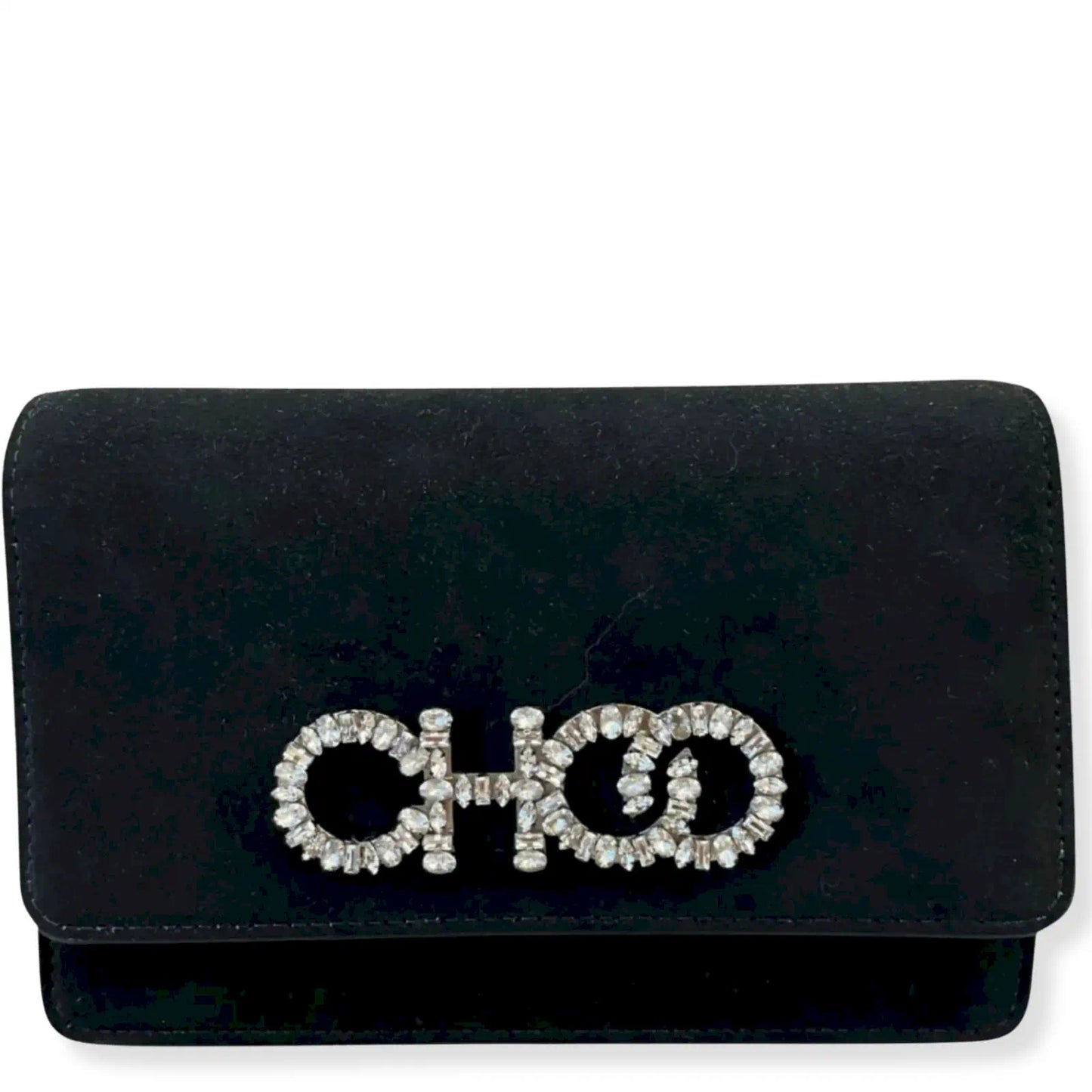 JIMMY CHOO BLACK KALINA CROSSBODY BAG