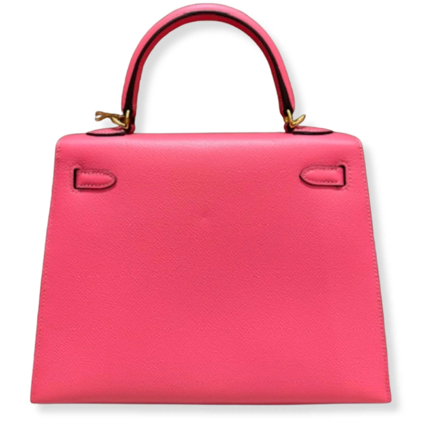 BOLSO HERMÈS KELLY 25 EPSOM DE PIEL ROSA AZALEA