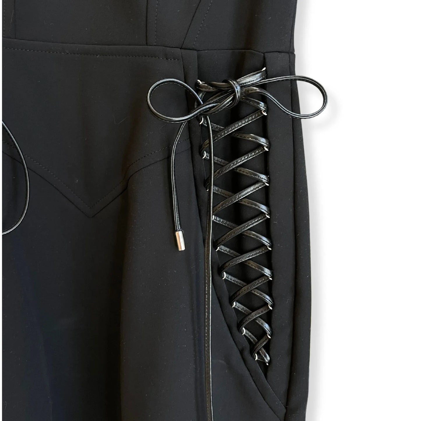 VESTIDO CON CORSÉ DE LOUIS VUITTON