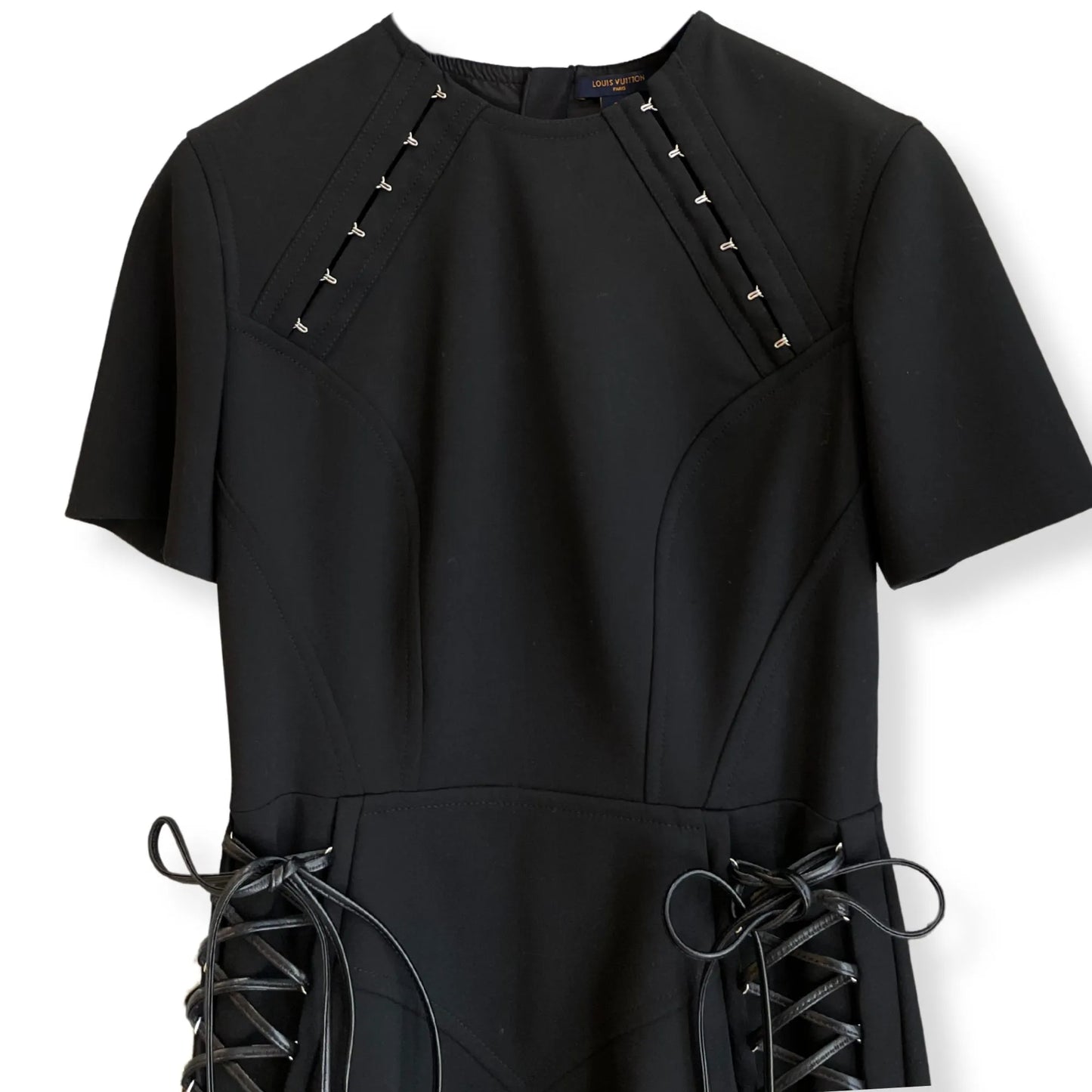 VESTIDO CON CORSÉ DE LOUIS VUITTON