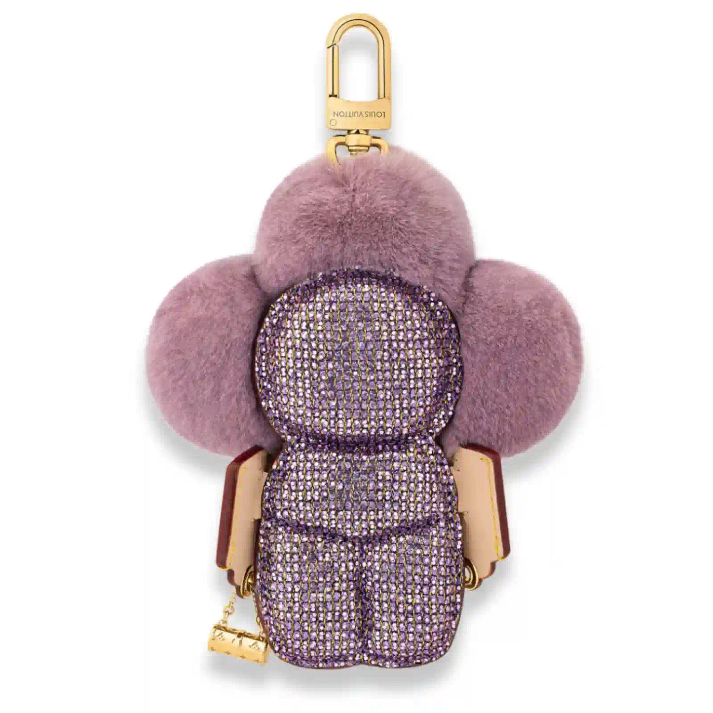 LOUIS VUITTON PURPLE VIVIENNE FASHIONISTA BAG CHARM