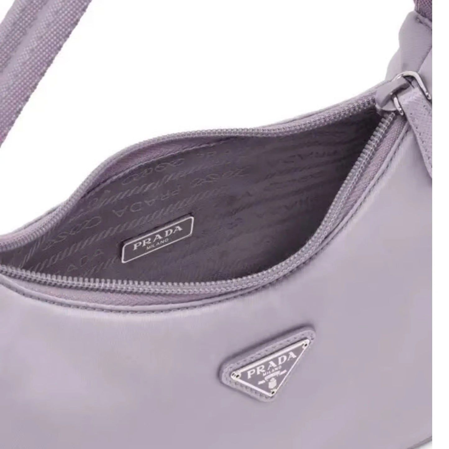 PRADA PURPLE RE-EDITION NYLON BAG
