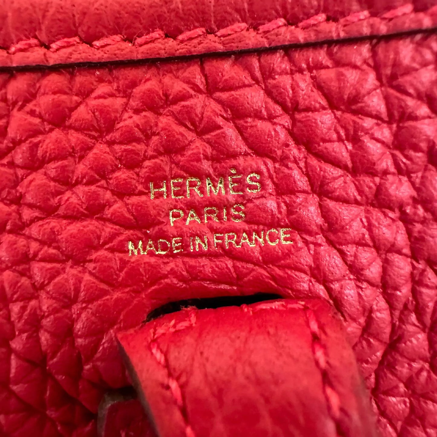 HERMÈS EVELYNE 16 VERMILLON/ROUGE BAG