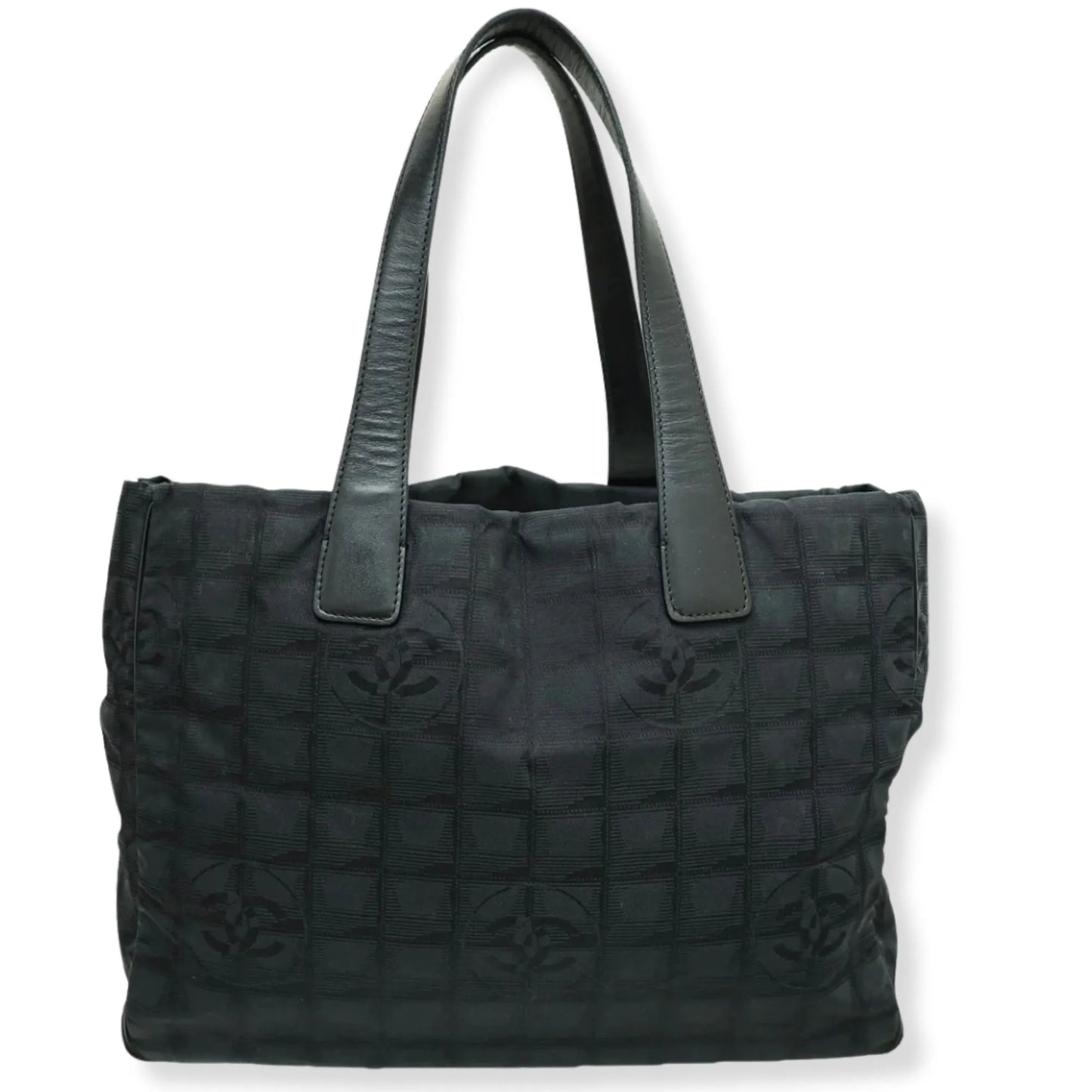 CHANEL TRAVEL TOTE BLACK BAG