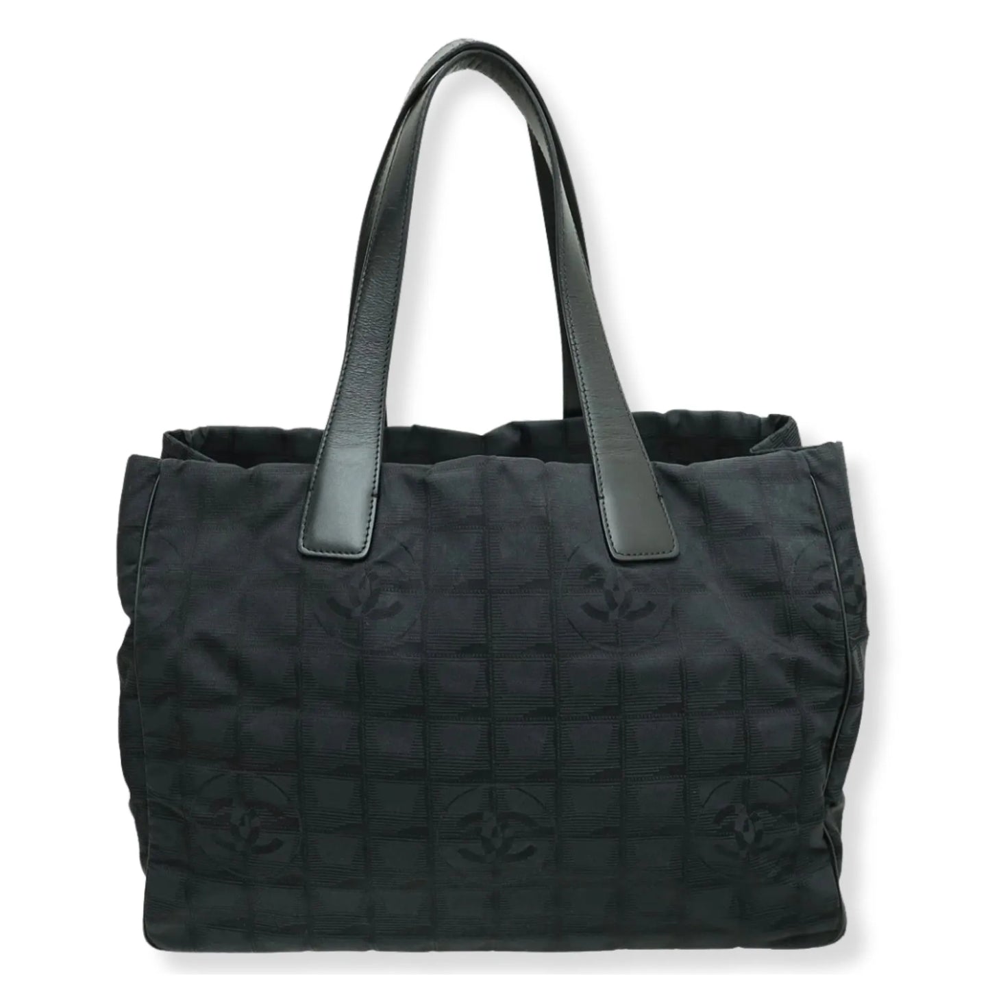 CHANEL TRAVEL TOTE BLACK BAG