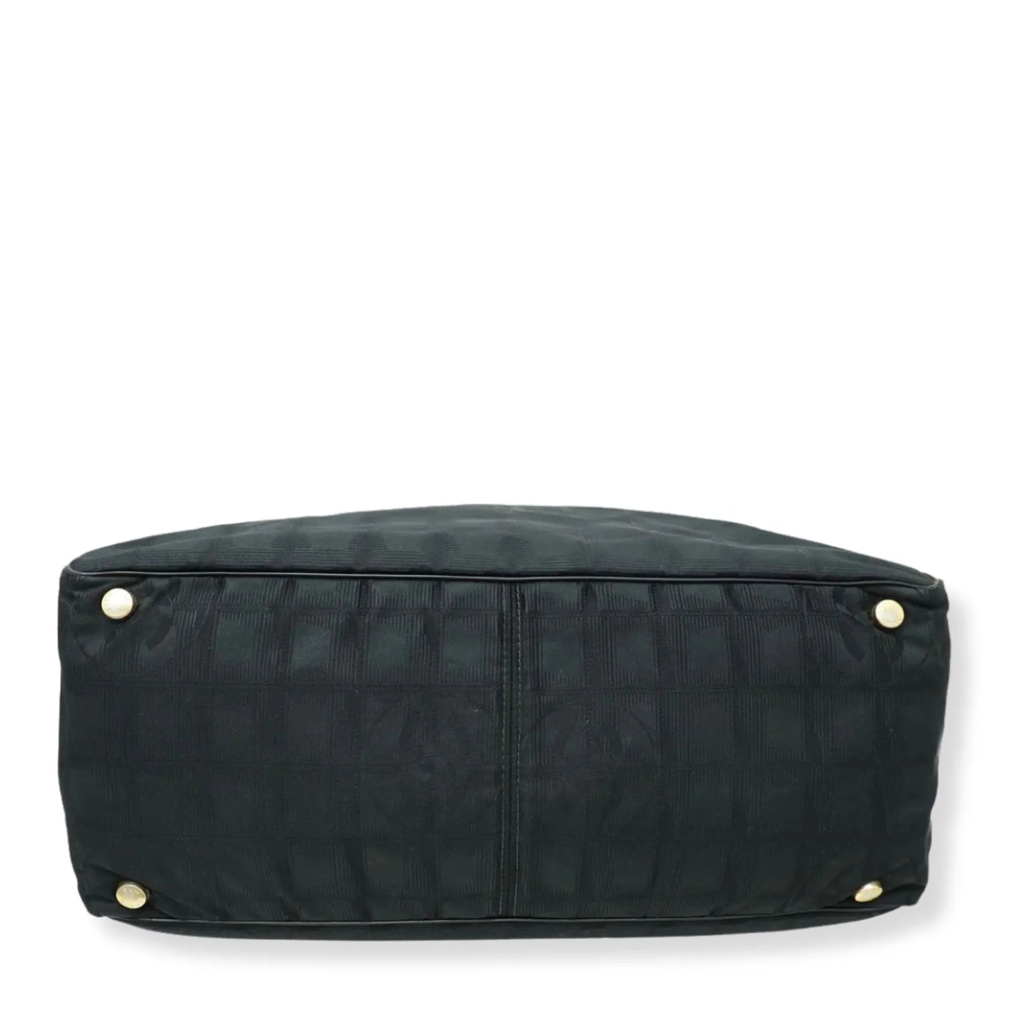 CHANEL TRAVEL TOTE BLACK BAG