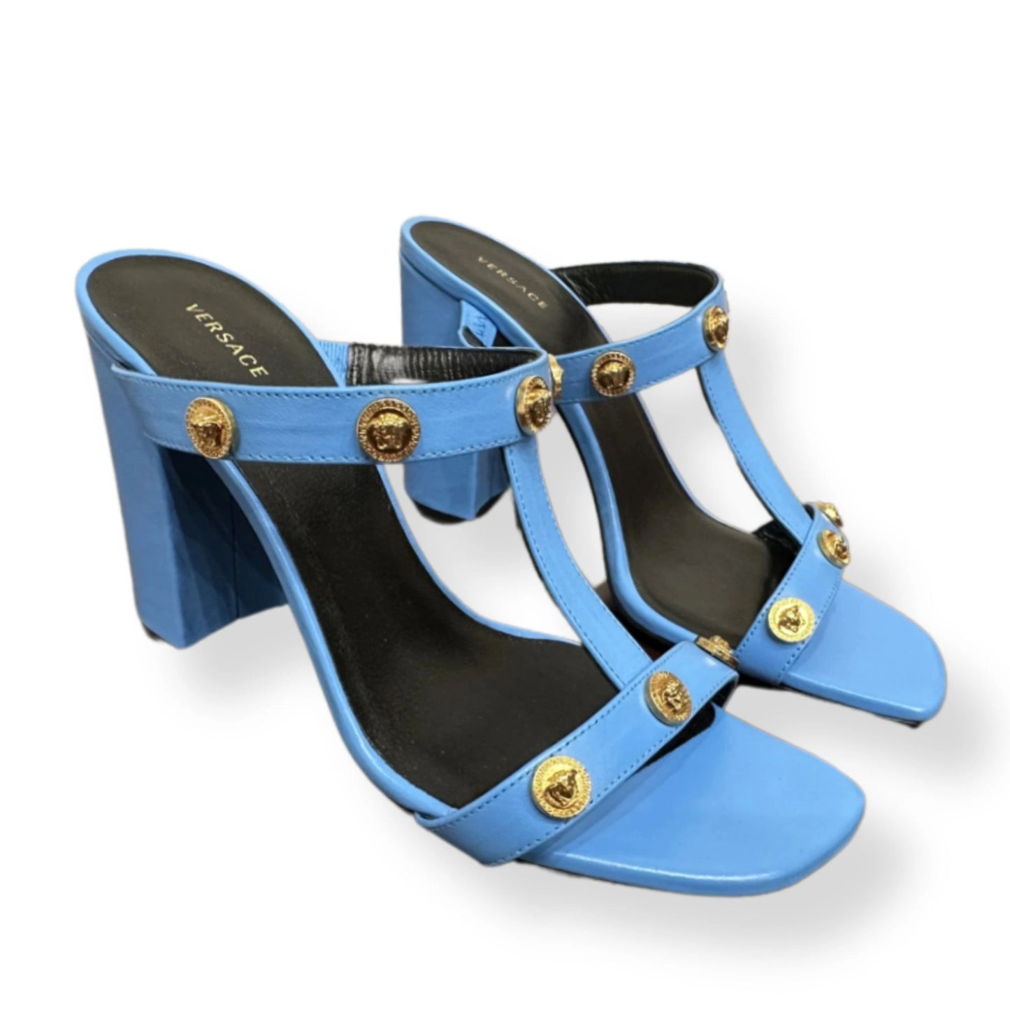 Sandalias Versace MEDUSA AZUL