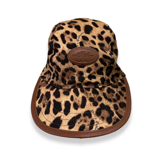 SOMBRERO DOLCE & GABBANA CON ESTAMPADO ANIMAL