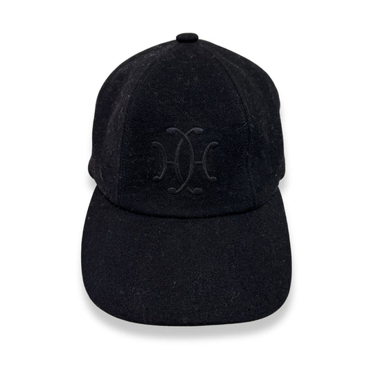 HERMÈS BLACK CASQUETTE ATLANTIC