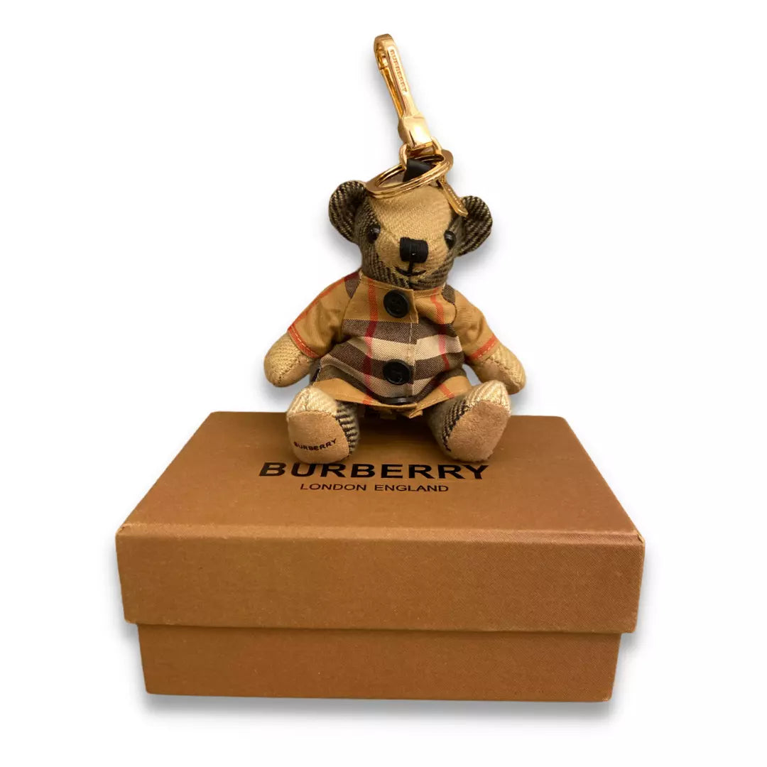 BURBERRY THOMAS BEAR SHIRT CHARM