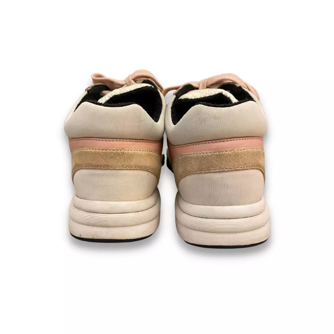 CHANEL PINK CC SNEAKERS