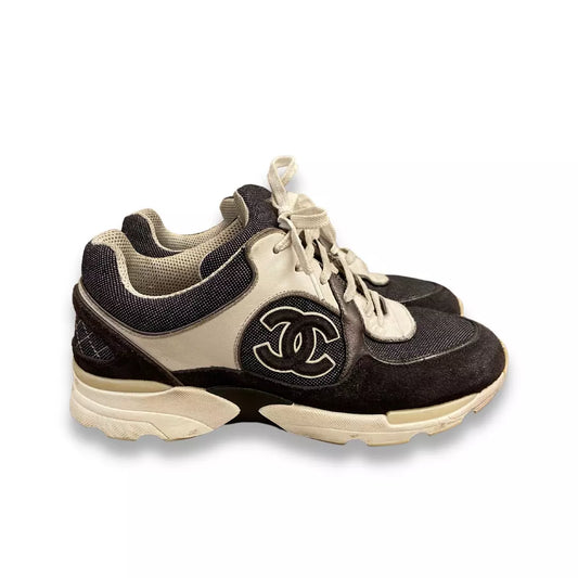 ZAPATILLAS CHANEL CC BLANCAS/GRISES