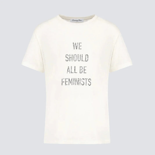 CAMISETA DIOR BLANCA ''TODOS DEBERÍAMOS SER FEMINISTAS''