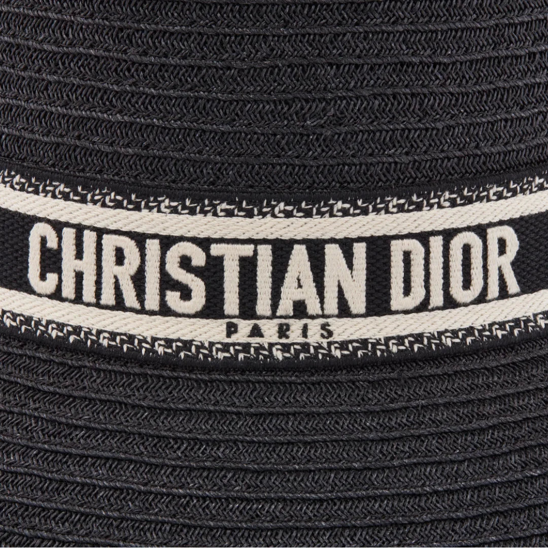 DIOR BLACK DIORESORT HAT