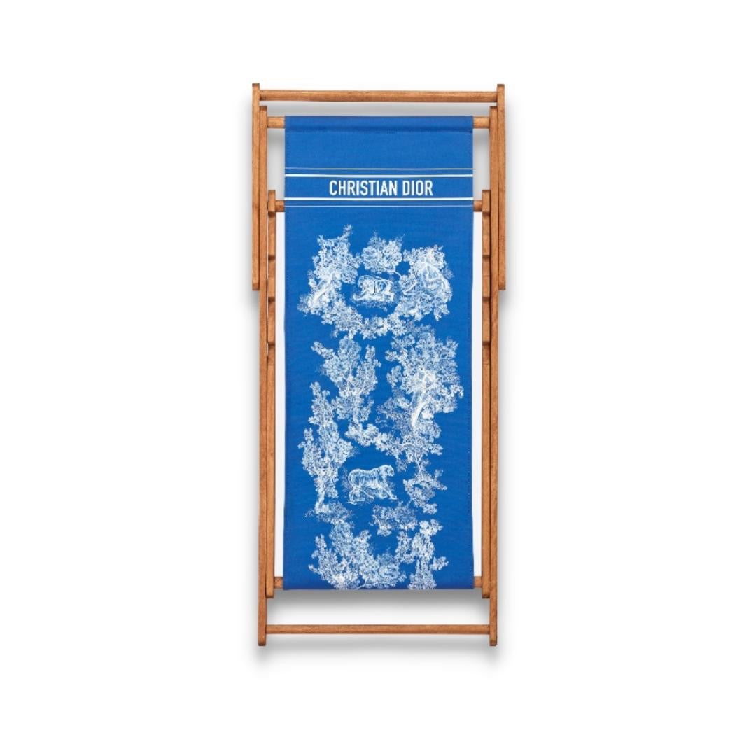 DIOR LARGE BLUE SUN LOUNGER