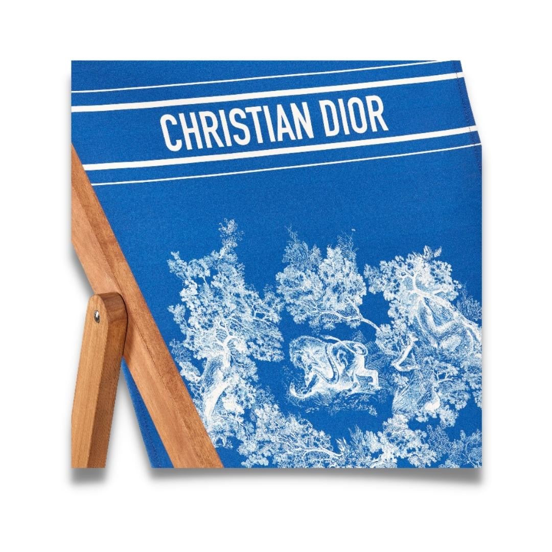 DIOR LARGE BLUE SUN LOUNGER