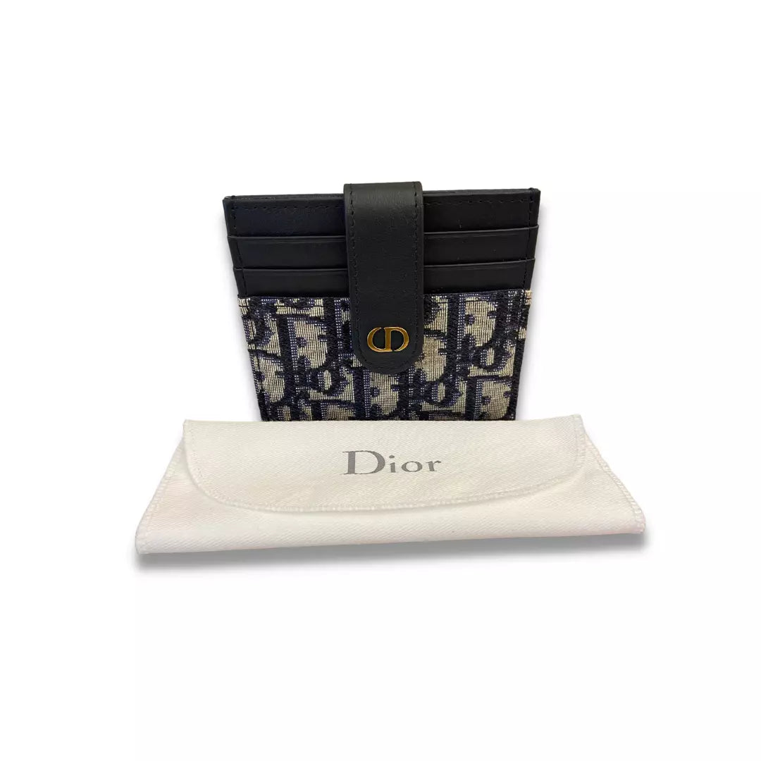 Dior Oblique Jacquard Card Holder