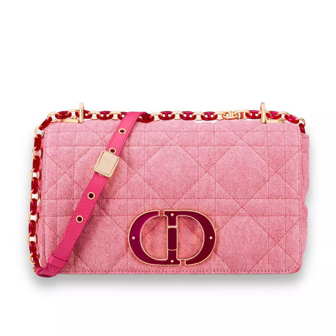 DIOR PINK MACROCANNAGE DENIM CARO BAG – EYE LUXURY CONCIERGE DIOR PINK MACROCANNAGE DENIM CARO BAG – EYE LUXURY CONCIERGE