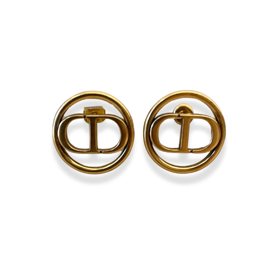 DIOR CD 30 MONTAIGNE EARRINGS