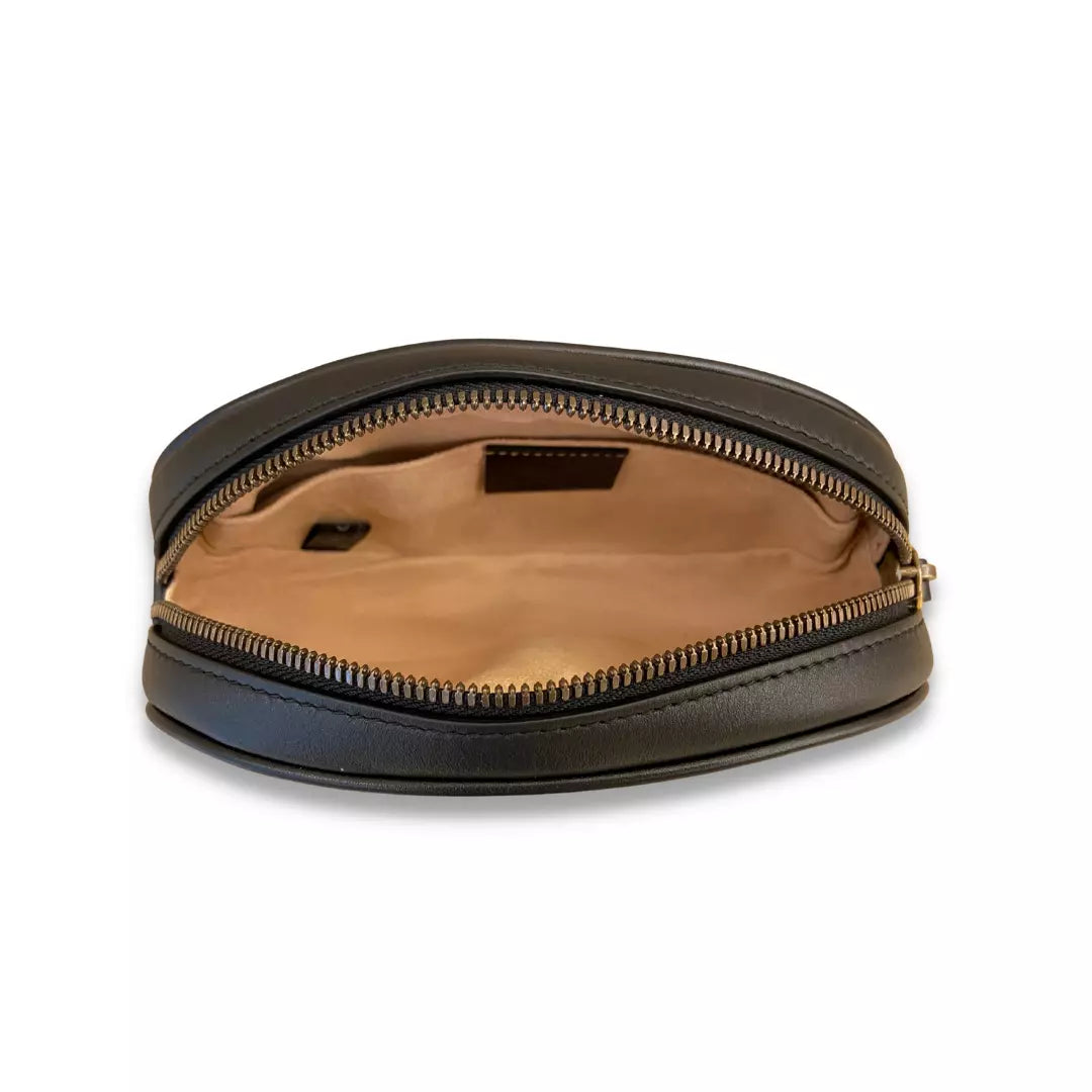 GUCCI BLACK MARMONT BELT BAG