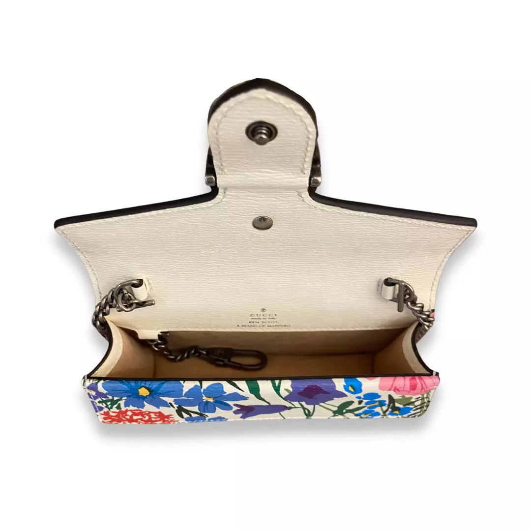 GUCCI DIONYSUS KEN SCOTT GG SUPREME MINI BAG