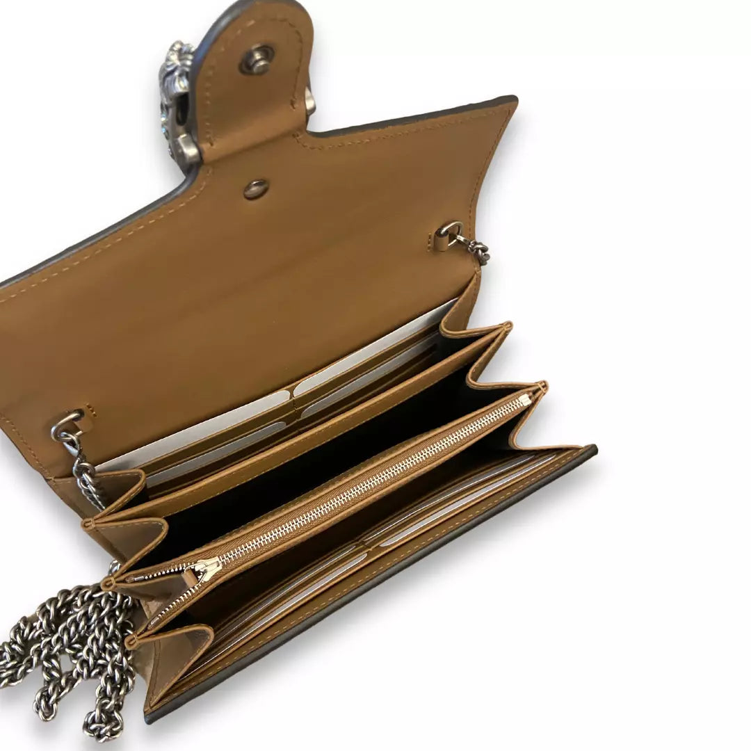 Gucci Dionysus Piton Leather chain bag