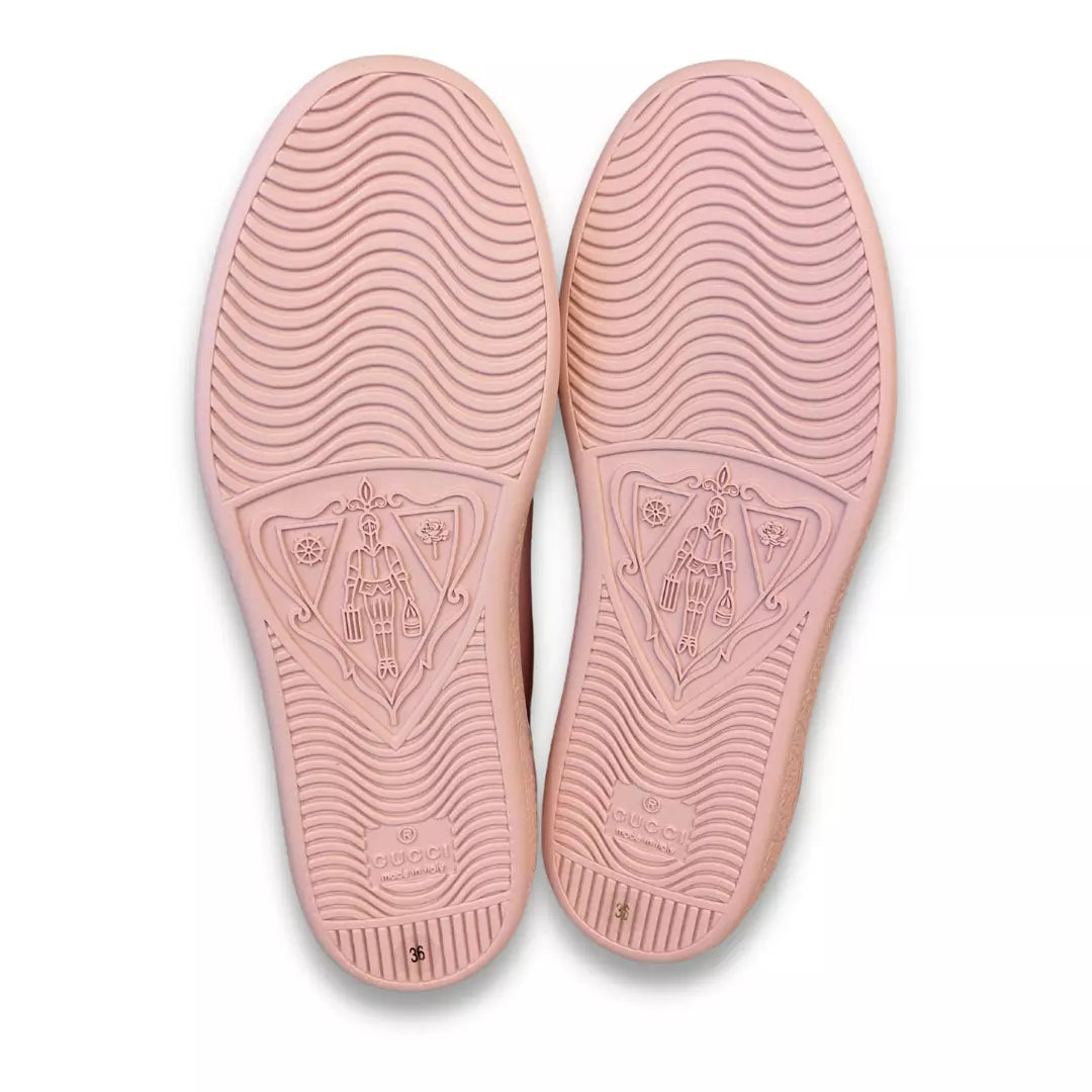 GUCCI PINK ACE SNEAKERS