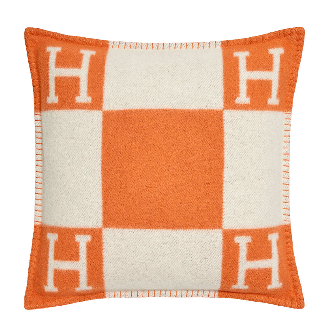 Hermes 2024 orange pillow