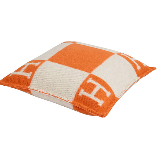HERMÈS AVALON ORANGE PM PILLOW