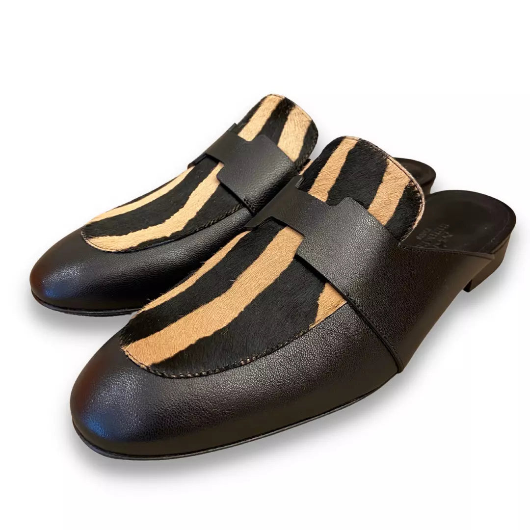 MOCASINES HERMÈS CATENA NEGROS