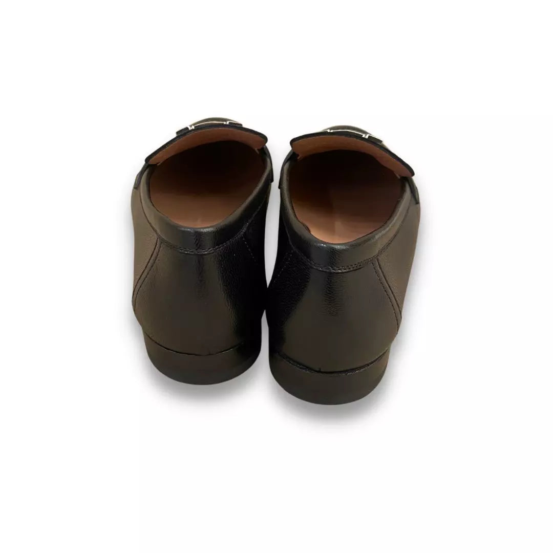 HERMÈS BLACK ROYAL LOAFERS