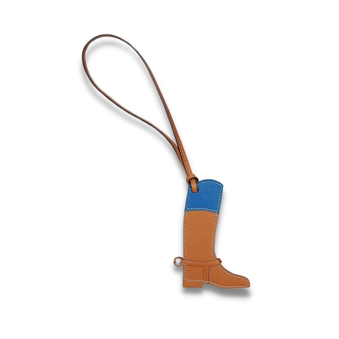 CHARM PARA BOLSO HERMÈS BLEU ZELLIGE SWIFT PADDOCK BOTTE