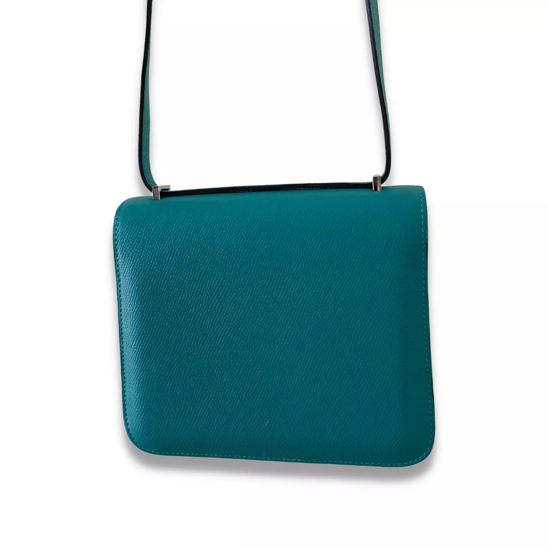 HERMÈS CONSTANCE 18 MALACHITE EPSOM BAG