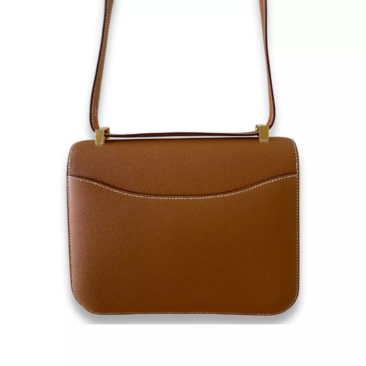 BOLSO EPSOM HERMÈS CONSTANCE 24 GOLD