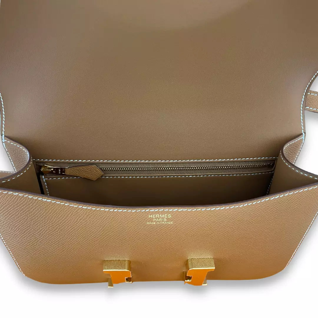 HERMÈS CONSTANCE 24 GOLD EPSOM BAG