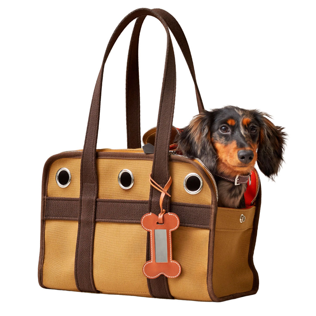 BOLSO DE TRANSPORTE PARA PERROS HERMÈS DOG CABAS